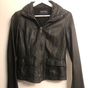 Leather jacket